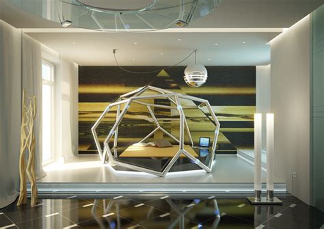 Futuristic Interior Design On Behance