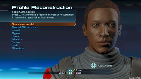 Mass Effect Character Creation Gamersyde
