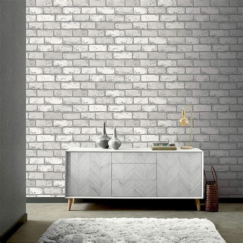 Arthouse Realistic 3d Brick Effect Wallpaper