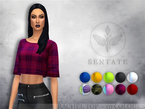 Rachel Tee By Sentate At Tsr Sims 4 Updates