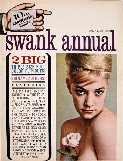 Swank 10th ANNIVERSARY December 1963 At Wolfgang S