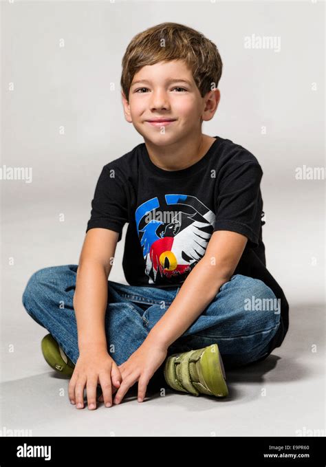 Year Old Boy Posing Camera Hi Res Stock Photography And Images Alamy