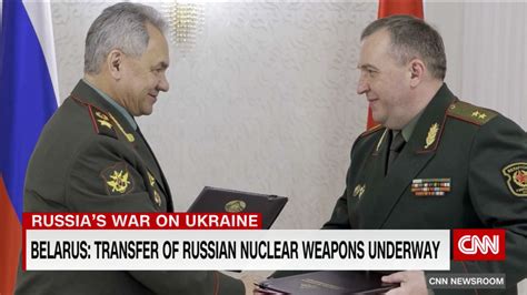 belarus confirms russia has begun transferring tactical nukes to its territory cnn