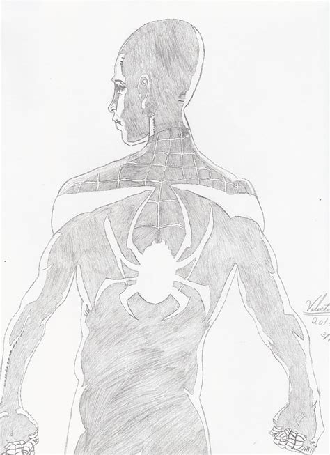 Spider Man Miles Morales Sketch By Colelightning On Deviantart