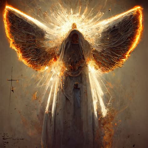 Midjourney Prompt Biblically Accurate Angel Firing Be