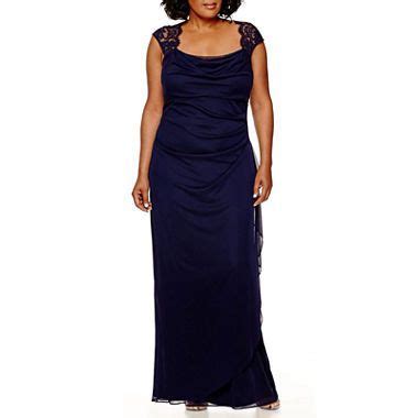 Offers and questions are encouraged! Buy Scarlett Drape Neck Lace Shoulder Long Dress today at ...