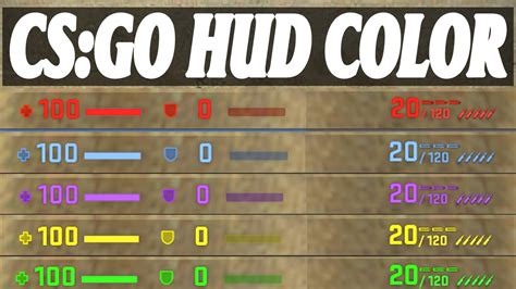 How To Change Hud Color In Csgo Youtube