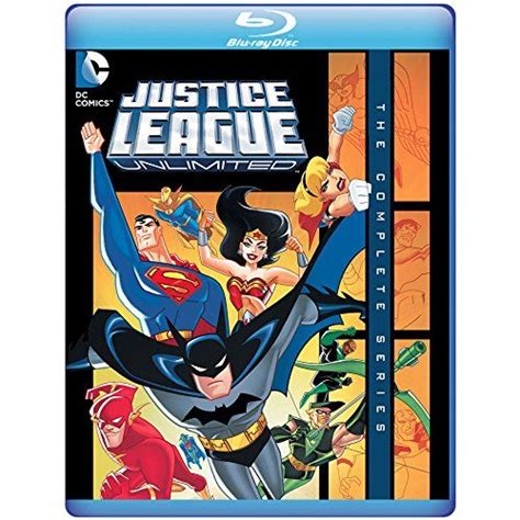 Justice League Unlimited The Complete Series Blu Ray