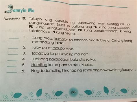 Gawain Panuto Gumawa Ng Pangungusap Gamit Ang Wastong Pandiwa Ayon My