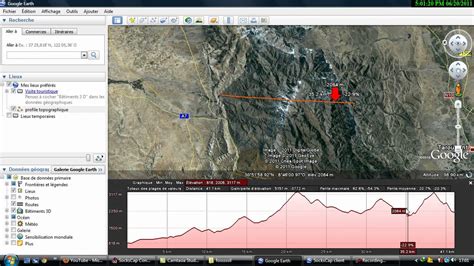 realiser profile topographique avec Google earth  YouTube