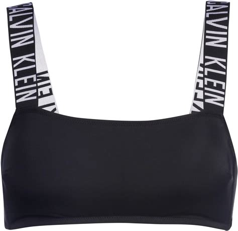 Buy Calvin Klein Bandeau Bikini Top Kw0kw01228 Black From £3099