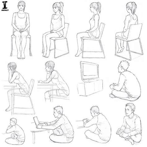 Sitting In Chair Pose Reference ~ Sitting Down Poses For Photography Sitting Down Poses For