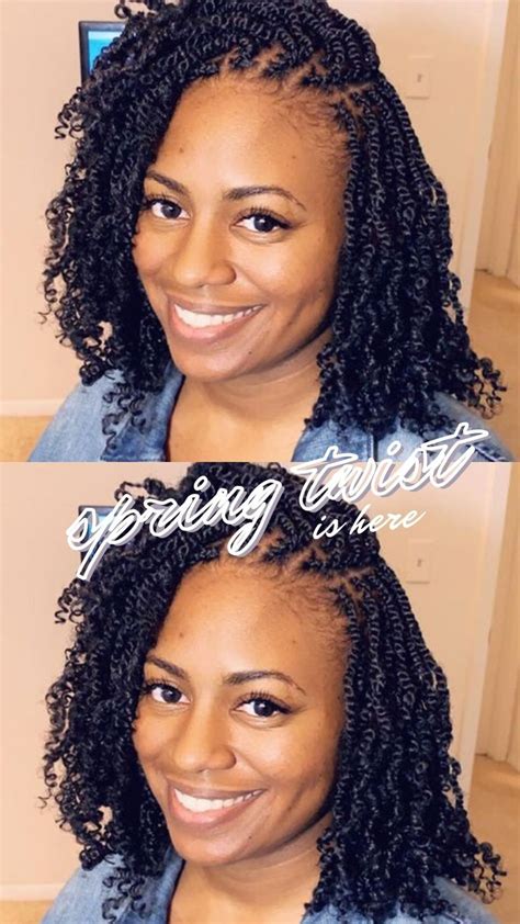 Flotig Passion Twist Crochet Hair 10 Inch Pre Looped Passion Twists