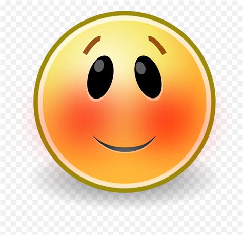 Zonealarm Results Blush Face Emoji Bashful Facebook Emoticon Free