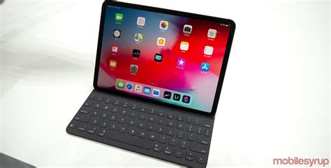 And first available in november 2015. iPad Pro (2018) Hands-on: Most significant update yet