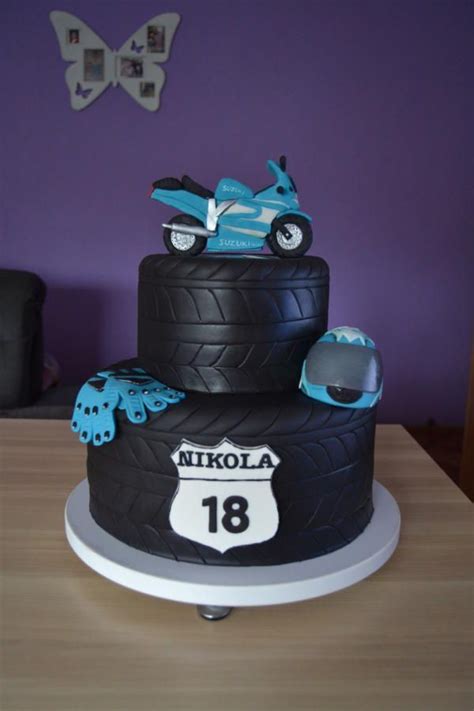 Some of the technologies we use are necessary for critical functions like security and site integrity, account authentication, security and privacy preferences, internal site usage and maintenance data, and to make the site work correctly for browsing and transactions. Motorcycle cake by Zaklina | Bolos decorados para meninas