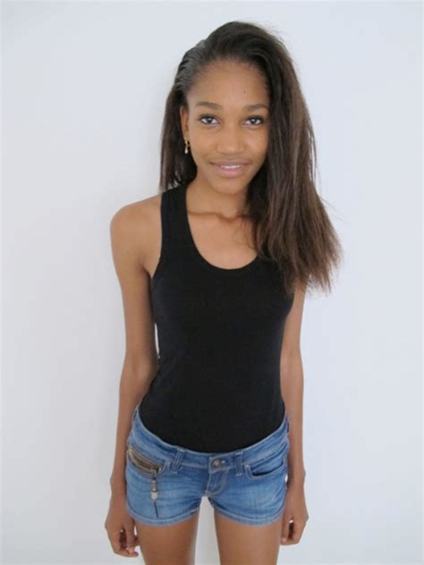 Ebony Teen Model Thumbnail Gallery