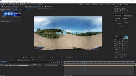 How To Track A 360° Scene In After Effects Skybox Studio V2 Mettle