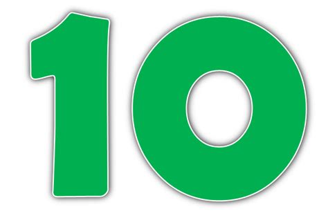 10 Number Png Photo Png All Png All
