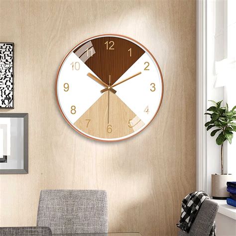 Wooden White Wall Clock Tangyoak