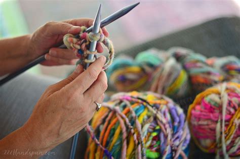 Spinning Gallery — 222 Handspun Art Yarn Handspun Yarn Art Textured