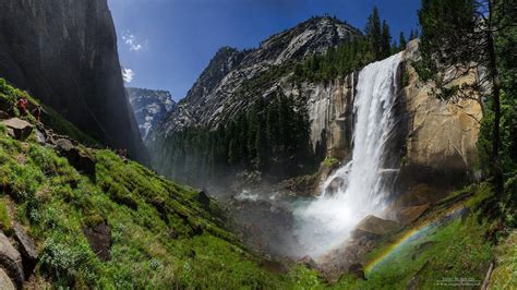 Vernal Falls In Yosemite National Park Image Id 288472 Image Abyss