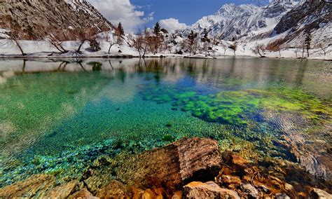 Naltar Lake Naltar Valley Gilgit Pakistan Rpakistan