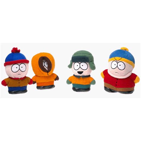 Comedy Central Fun4all South Park Plush Characters Set Of 4 Visit