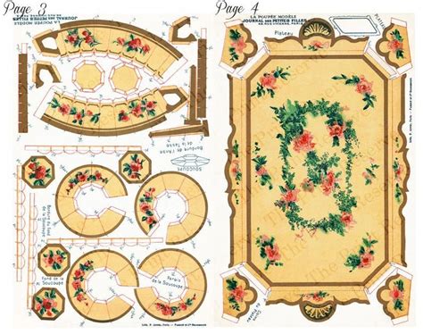 Dollhouse Miniatures Diy Miniature Dolls Paper Projects Paper Crafts