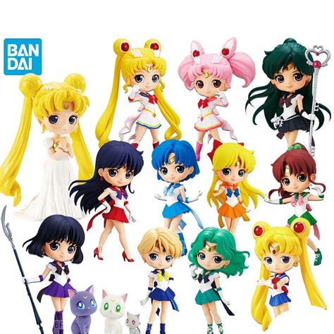 Bandai Qposket Sailor Moon Wedding Dress Anime Characters Figure