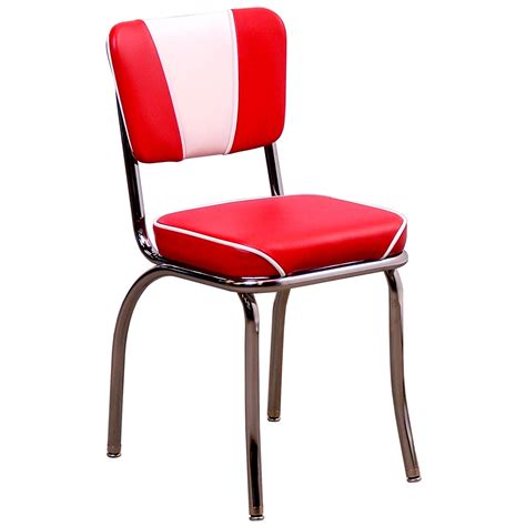 We decided to get it and refinish the chairs, and now it's as good… Retro red kitchen chairs | Hawk Haven
