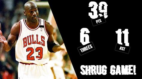 Michael Jordan Famous Shrug Game 1992 Finals G1 Vs Blazers Crazy 39