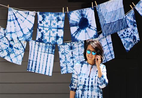 Add salt if dyeing cotton or linen, or white vinegar for wool or silk; How To Dye Clothes With A Shibori Technique | Home Design ...