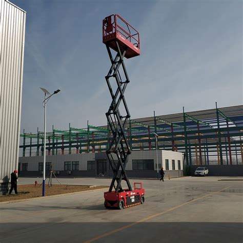 Hydraulic Electric Mobile Scissors Aerial Work Platform Man Lift