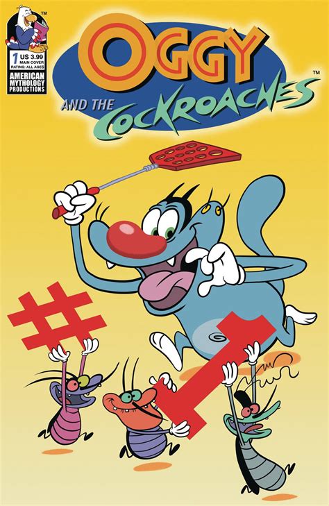 A cult series that kids and parents love watching together! AUG191530 - OGGY & THE COCKROACHES #1 CVR A RANKINE ...