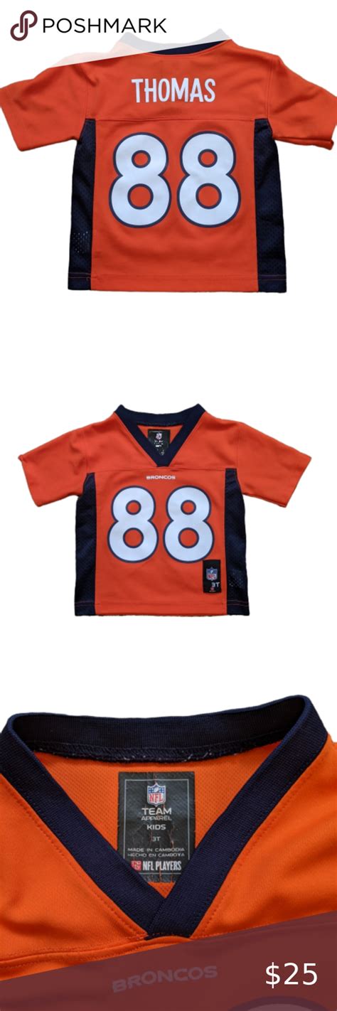 Buy a broncos jersey featuring demaryius thomas jerseys, authentic elite jersey, nike uniforms. Demaryius Thomas 3T Broncos NFL Jersey in 2021 | Nfl shirts, Favorite jeans, Nfl jerseys
