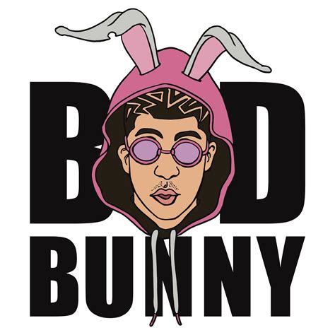 Bad Bunny, Bad Bunny Svg, Yo Perreo Sola Svg, Bad bunny logo - Inspire