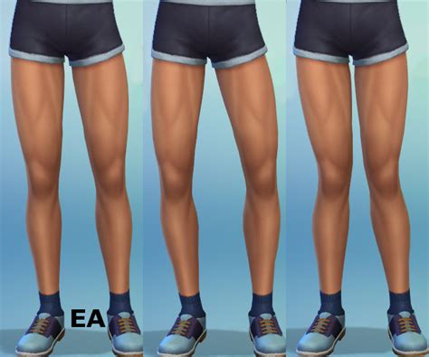 Mod The Sims Enhanced Leg Sliders