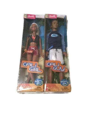 Rare 2003 Barbie Doll Cali Girl And Cali Guy Blaine C6461 H4476 Twin Pack ~nib 27084225433 Ebay