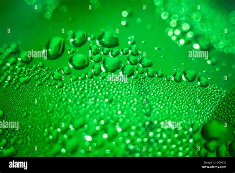 Refreshing Green Watery Background Stock Photo Alamy