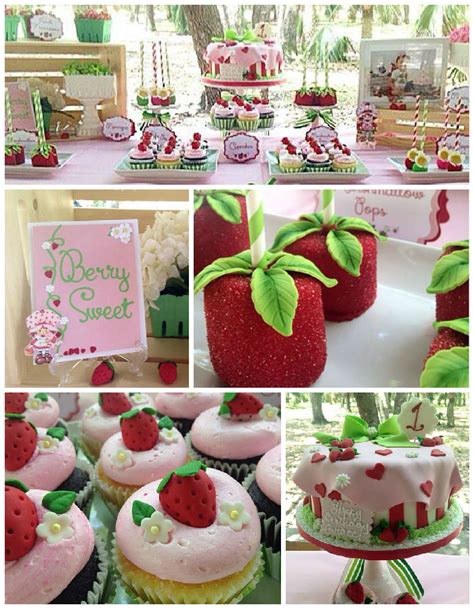 Karas Party Ideas Strawberry Shortcake Birthday Party At Karas Party