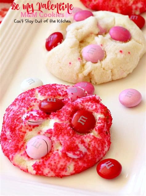 Preheat oven to 350 degrees. Be My Valentine M&M Cookies - Can't Stay Out of the Kitchen