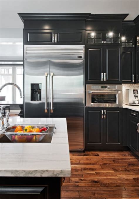 That is, end the countertop at that point and put a 24 deep wall cabinet with microwave and a doored cabinet above, going full height above the d/w. Microwave placement | Dream kitchen, Kitchen, Home