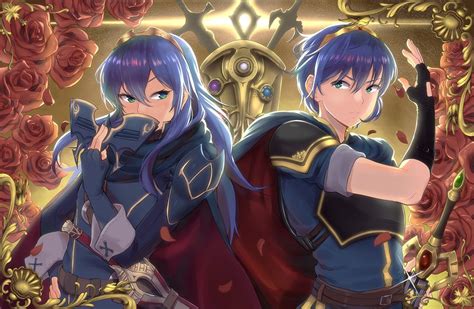 Marth And Lucina By Magister Fire Emblem Fire Emblem Marth Fire Emblem Fire Emblem Characters