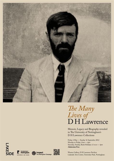 The Many Lives Of D H Lawrence The University Of Nottingham