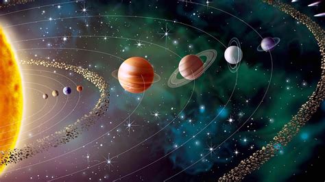 Solar System Space Earth Sun Planets Universe Trumpwallpapers