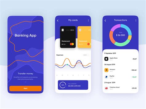 Free Mobile Banking App Template Fig