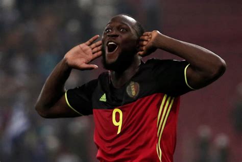 Romelu menama lukaku bolingoli, нидерландское произношение: Lukaku secures World Cup berth for Belgium - The Predictor