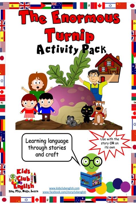 Worksheets Crafts Flashcards And Games To Complement The Enormous Turnip Story All Activities