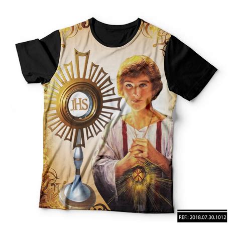 Camisa Camiseta Cat Lica Religiosa Crist S O Tarcisio Mercado Livre